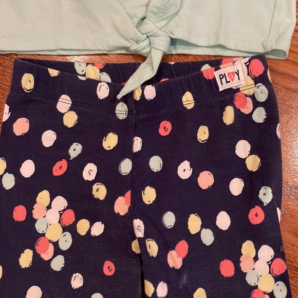 Girls Gymboree patterned leggings - Picture 2 of 4